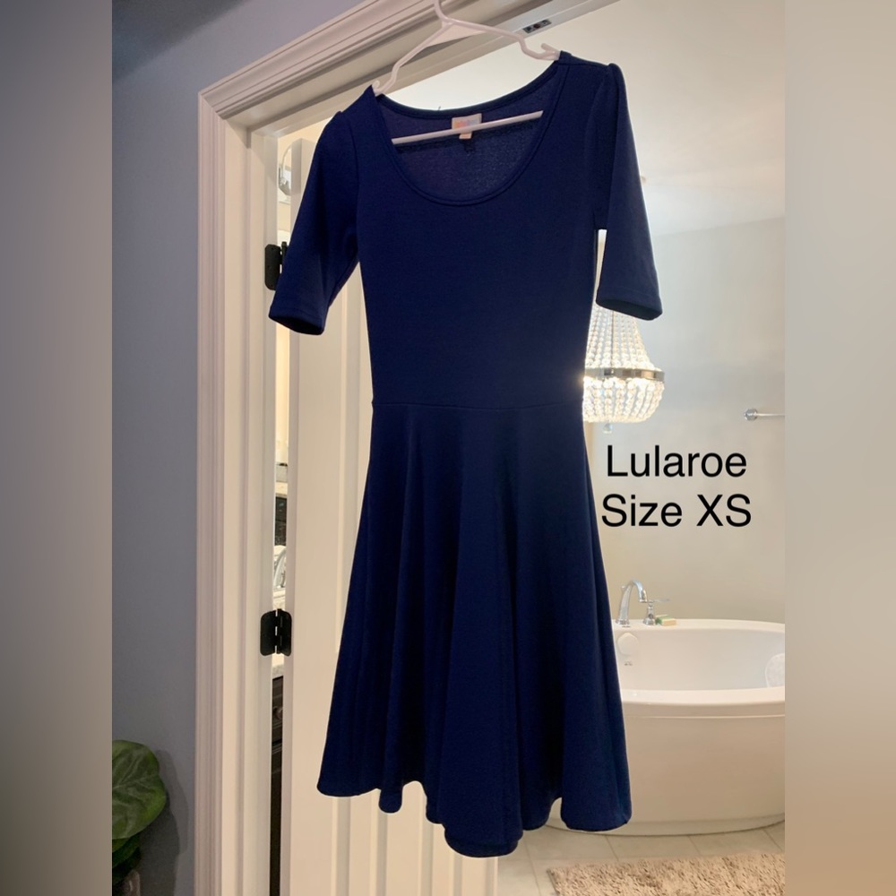 Lularoe blue dress